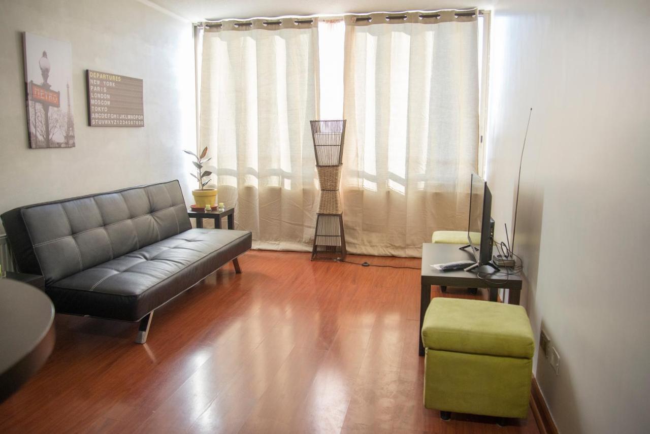 Bellavista Departamento Amoblado Santiago Exterior foto